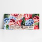 Конверт для денег фигурный «С Днём рождения», пионы, 17.5 х 8 см - Фото 6