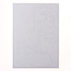 Бумага для акварели А4, 10 листов "Животные", 180 г/м2, в папке - фото 9961072