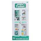 УЦЕНКА Набор мебели для кукол «Уборная», душ, унитаз, зелёный - Фото 9