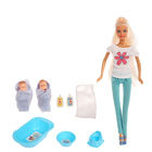 Кукла-модель «Лидия» с малышами и аксессуарами, МИКС, уценка - Фото 2
