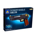 Конструктор Оружие Техно DESERT EAGLE, 360 деталей, уценка - Фото 4
