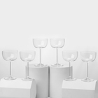 Набор стеклянных бокалов для мартини «Баблс», 290 мл, 6 шт - фото 321666238