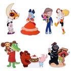 Набор для оформления "Персонажи из любимых мультфильмов" 7 деталей, А3 - фото 321610387