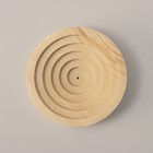 Подставка из цельного массива кедра Sima-Land Home, 10×2,5 см, натуральный цвет - фото 25432919
