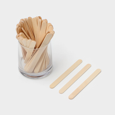 Палочки для мороженого - размешиватель Magistro, 11.4 см, дерево берёза, набор 100 шт.