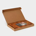 Доска разделочная деревянная торцевая Magistro premium, 30×20×2,5 см, в крафтовой коробке, ясень - Фото 15