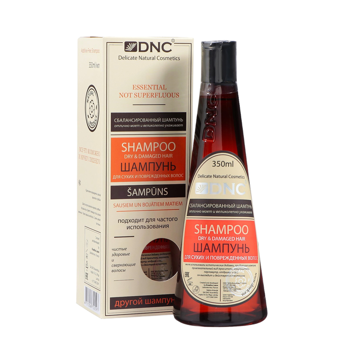 Шампунь DNC для сухих и поврежденных волос, 350 мл - Фото 1