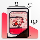 Папка для труда, А4, пластиковая, 23×32.5×2.5 см «Аниме» - Фото 2