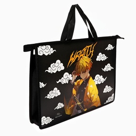 Папка для труда, А4, пластиковая, 33.5×23.5×5.5 см «Аниме»