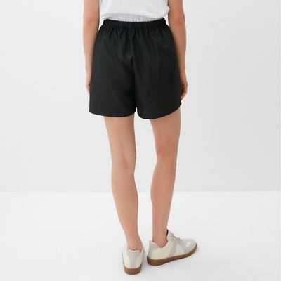 Шорты женские MINAKU: Basic line, чёрные, размер 42