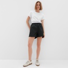 Шорты женские MINAKU: Basic line, чёрные, размер 46 - фото 24554465