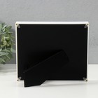 Фоторамка "Свадебная" пластик, 10х15 см, цв. белый, горизонтальная - фото 24095595