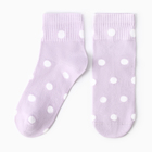 Носки женские MINI TREND, цвет лиловый, размер 35-38 (23-25) - фото 321647023