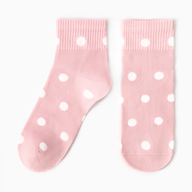 Носки женские MINI TREND, цвет розовый, размер 35-38 (23-25)