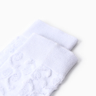 Гольфы детские, цвет белый, 6-7 лет - фото 24356641