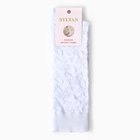 Гольфы детские, цвет белый, 6-7 лет - фото 24356642