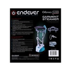 Отпариватель Endever Odyssey Q-505, напольный, 2000 Вт, 2 л, 85 г/мин, бело-голубой - Фото 9