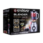 Блендер Endever SIGMA-201, стационарный, 1000 Вт, 1.5 л, 5 скоростей, серебристый - Фото 6