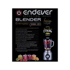 Блендер Endever SIGMA-201, стационарный, 1000 Вт, 1.5 л, 5 скоростей, серебристый - фото 9901463