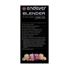 Блендер Endever SIGMA-203, стационарный, 800 Вт, 1.5 л, 2 скорости, чёрный - фото 9901470