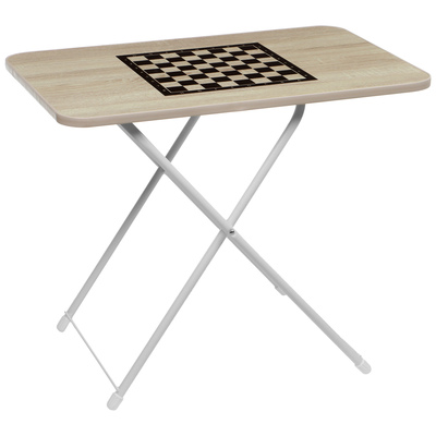 Стол туристический игровой «Шахматы», 75×50×50/62 см