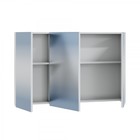 Зеркало шкаф СаНта «Аврора 100» цвет универсальный - Фото 3