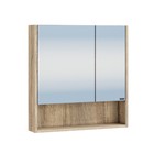 Зеркало шкаф СаНта «Мира 60» цвет янтарный - фото 302118273