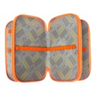 Пенал школьный, 3 секции, 12.5×20.5×5.5 см «Панда» - Фото 8