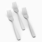 УЦЕНКА Столовые приборы из нержавеющей стали, 12 предметов, серебряный - Фото 7