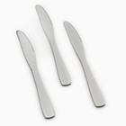 УЦЕНКА Столовые приборы из нержавеющей стали Home collection, 24 предмета, серебряный - Фото 8