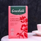 Чай Greenfield Natural Tisane Tisane Cascara and Rooibos, 20 пак*1,8 г - фото 24081613