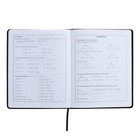 Дневник универсальный 1-11 класс, 48 листов "НАДПИСЬ КОТ", твёрдая обложка из искусственной кожи, тиснение фольгой, ляссе, универсальная шпаргалка, блок 80 г/м2 - фото 24306180