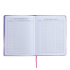 Дневник универсальный 1-11 класс, 48 листов "МИШКА С БАНКОЙ МАРМЕЛАДОК", твёрдая обложка из искусственной кожи, апликация, ляссе, универсальная шпаргалка, блок 80 г/м2 - фото 24306301