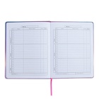 Дневник универсальный 1-11 класс, 48 листов "МИШКА С БАНКОЙ МАРМЕЛАДОК", твёрдая обложка из искусственной кожи, апликация, ляссе, универсальная шпаргалка, блок 80 г/м2 - фото 24306303