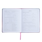 Дневник универсальный 1-11 класс, 48 листов "МИШКА С БАНКОЙ МАРМЕЛАДОК", твёрдая обложка из искусственной кожи, апликация, ляссе, универсальная шпаргалка, блок 80 г/м2 - фото 24306305