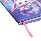 Дневник универсальный 1-11 класс, 48 листов "АЛИСА", твёрдая обложка из искусственной кожи, ляссе, универсальная шпаргалка, блок 80 г/м2 - фото 24274220