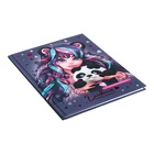 Дневник универсальный 1-11 класс, 48 листов "ДЕВУШКА С ПАНДОЙ", твёрдая обложка картон 7БЦ, матовая ламинация, выборочный лак,тиснение фольгой, блок 65 г/м2 - фото 24431245