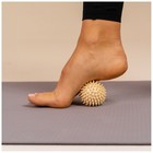 УЦЕНКА Мяч массажный ONLYTOP Leopard, d=6 см - Фото 6