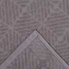 Полотенце махровое Плитка 100х150, графит, 360г/м, хл100% - фото 24401700