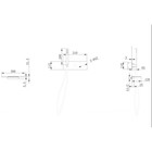 Смеситель для ванны ABBER Rund AF8731B, скрытого монтажа, душевой набор, полка, черный - Фото 4