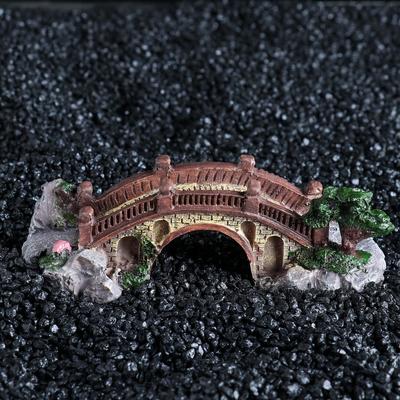 Декор для аквариума «Мост», 15.5×6×5 см
