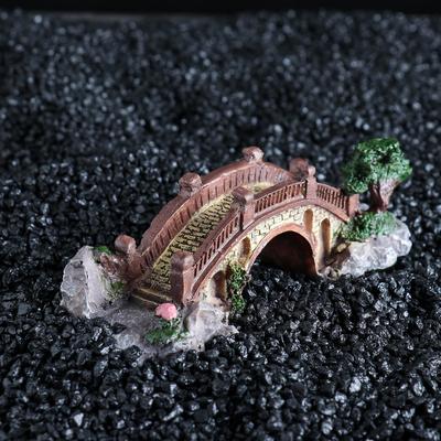 Декор для аквариума «Мост», 15.5×6×5 см