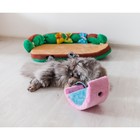 Дразнилка для кошек "Мышь на полусфере" с бубенчиком, 22 х 12 х 29 см, микс цветов - Фото 4