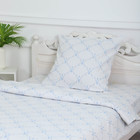 Комплект постельного белья 1,5 сп Сонет бз, 150х210 см, 150х210 см, 70х70 см, бязь, 120г/м, хл 100% - фото 24081936