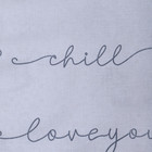 Комплект постельного белья 1,5 сп Позитив св-серый, 150х210 см, 150х210 см, 70х70 см, бязь, 120г/м, хл100% - фото 24081985