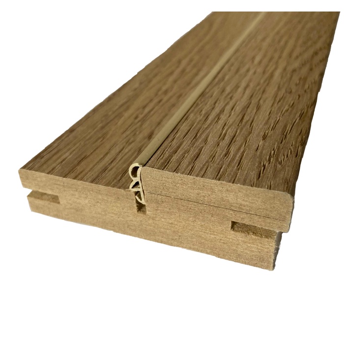 Коробка телескопическая для двери, с уплотнителем, 2070×80 мм, цвет дуб светлый - Фото 1