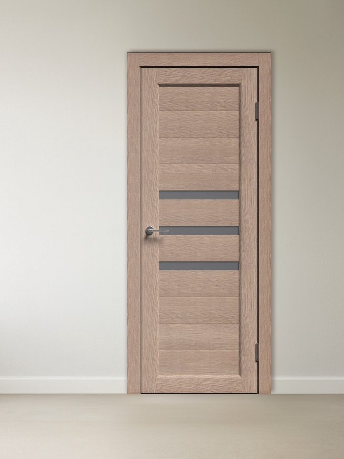 Комплект межкомнатной двери «B-3/10», со стеклом, 2000×700 мм, цвет дуб светлый - Фото 1