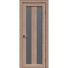 Комплект межкомнатной двери «Т-1/10», со стеклом, 2000×700 мм, цвет дуб светлый  (артикул 10543781)  большой выбор товаров оптом и в розницу по низким ценам с доставкой