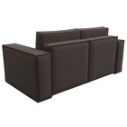 Прямой диван «Куба мини», механизм раскладушка, НПБ, рогожка, цвет амур коричневый - Фото 9