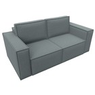 Прямой диван «Куба мини», механизм раскладушка, НПБ, рогожка, цвет амур серый - Фото 8